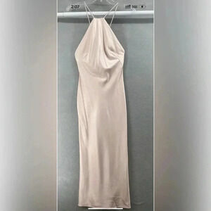 Significant other nWT Vienna silky slip midi blush pink dress 2